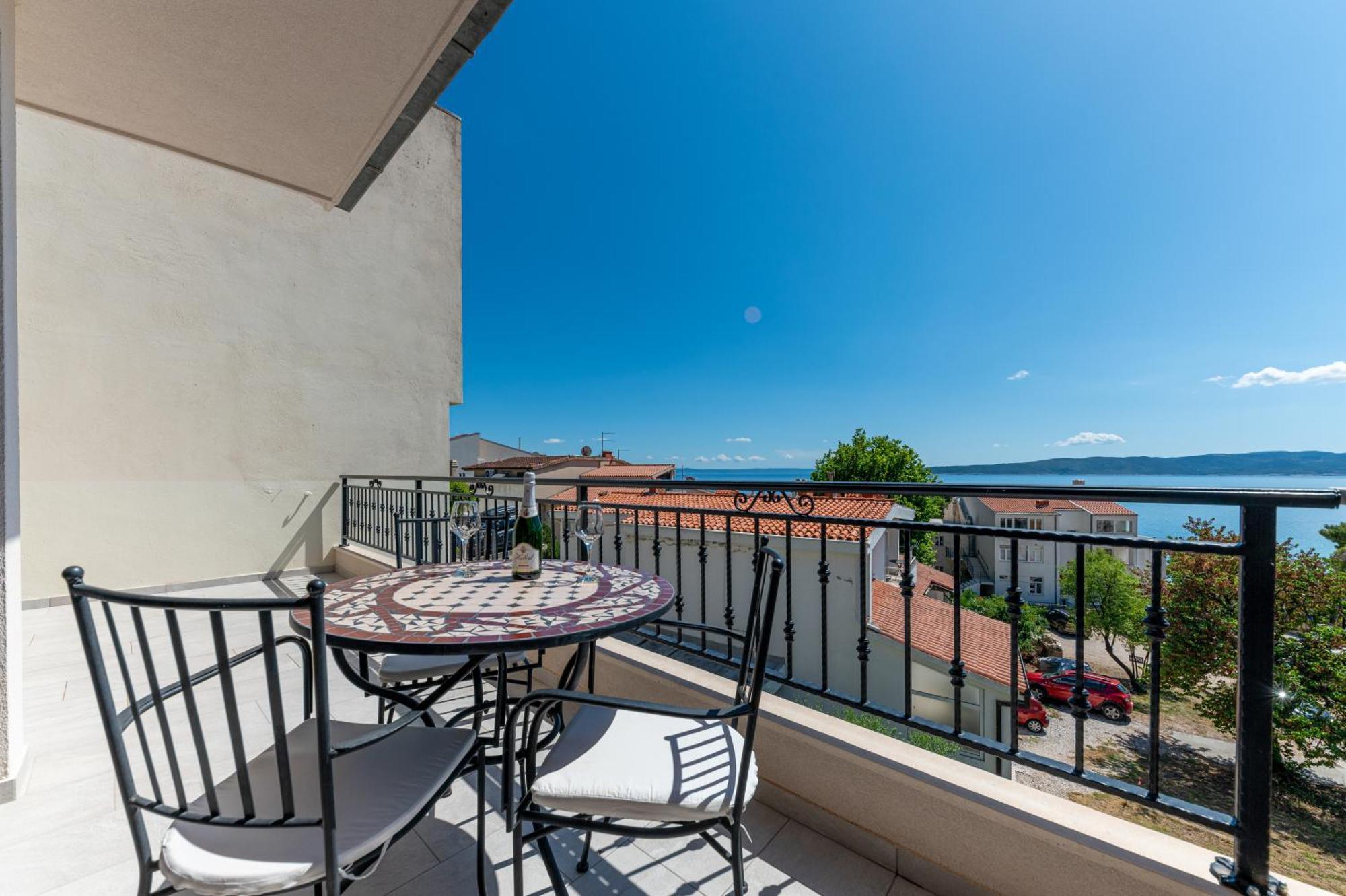 Villa Sokol Brela Bagian luar foto