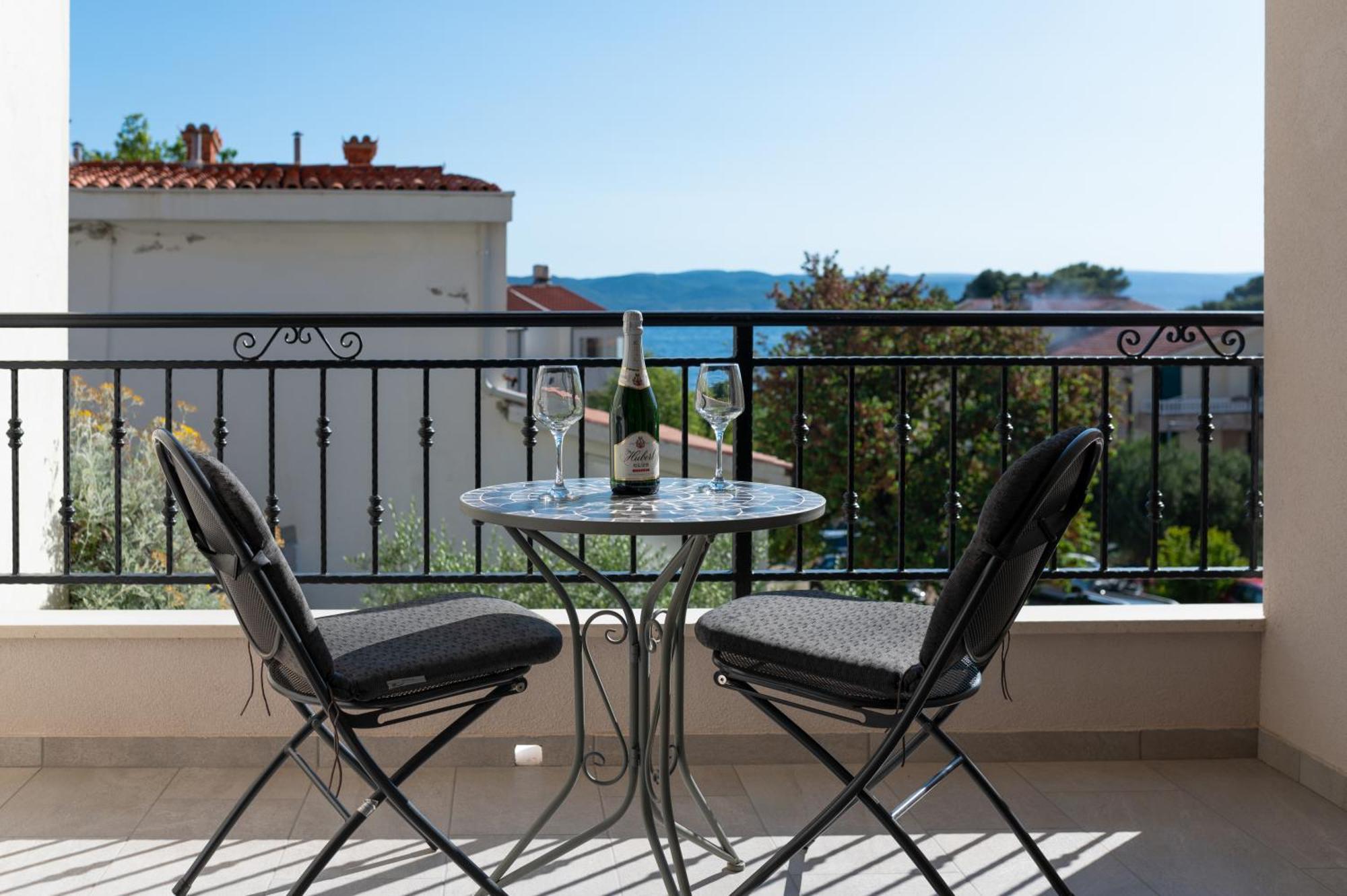 Villa Sokol Brela Bagian luar foto