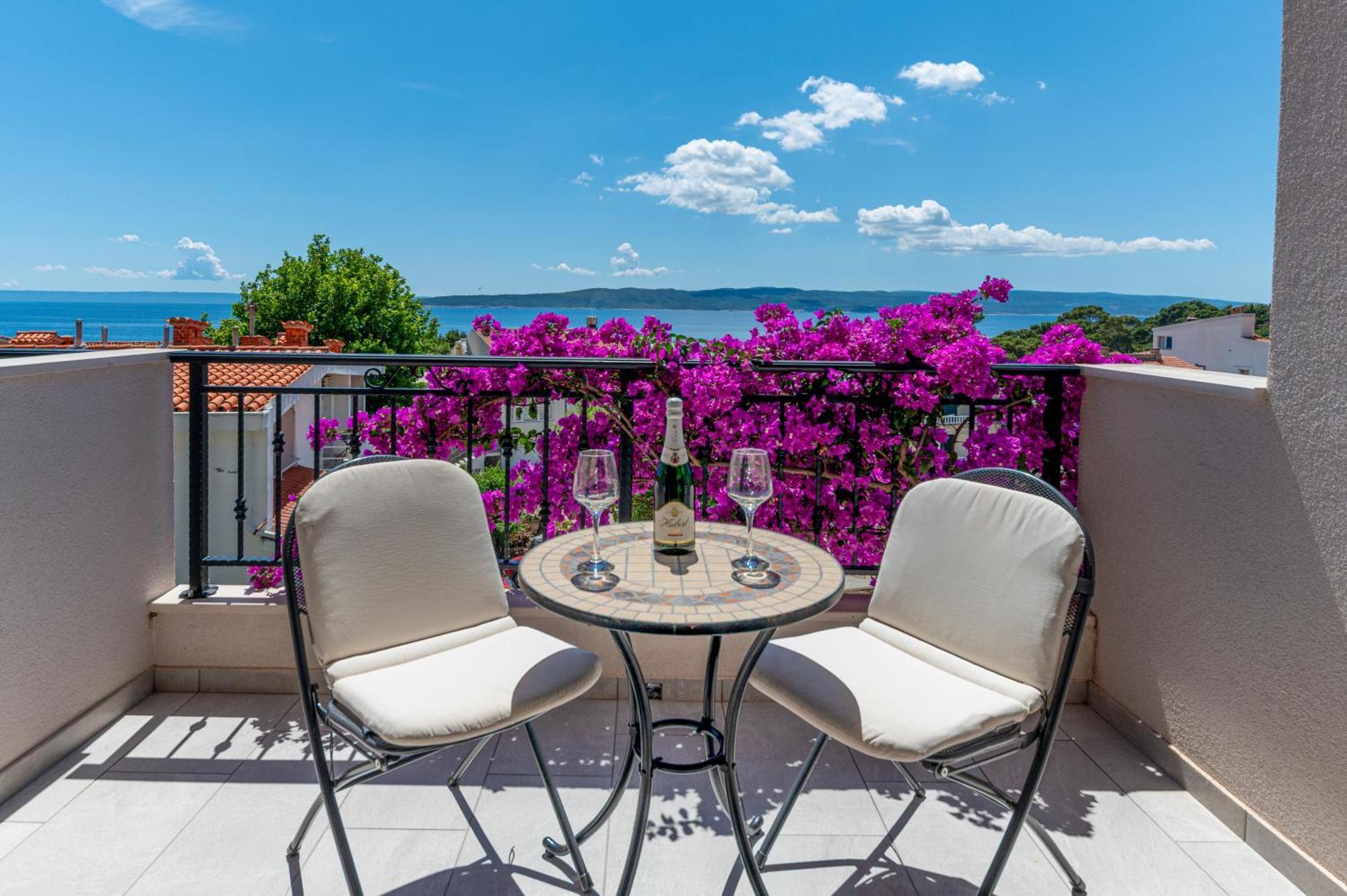Villa Sokol Brela Bagian luar foto