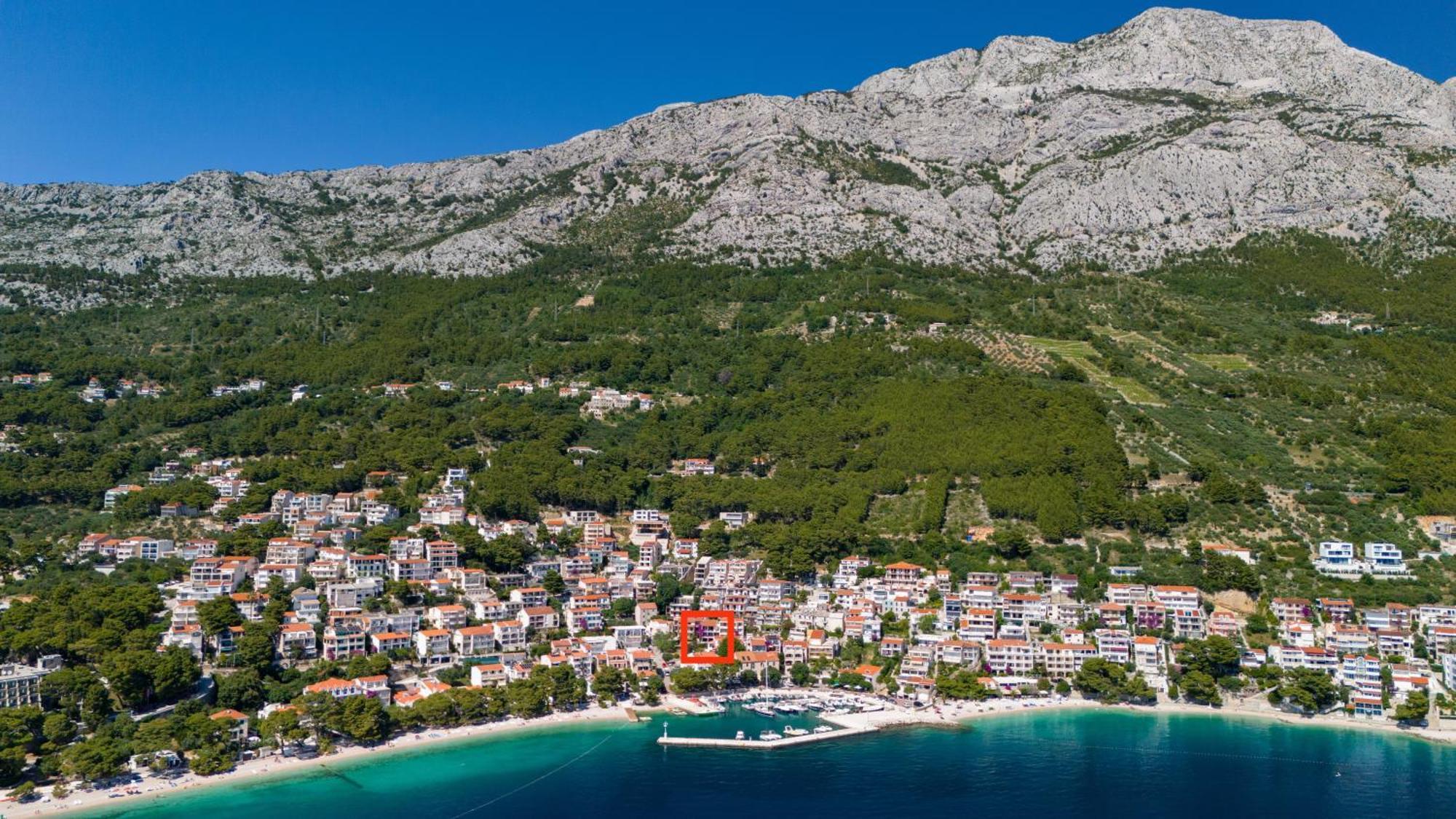 Villa Sokol Brela Bagian luar foto