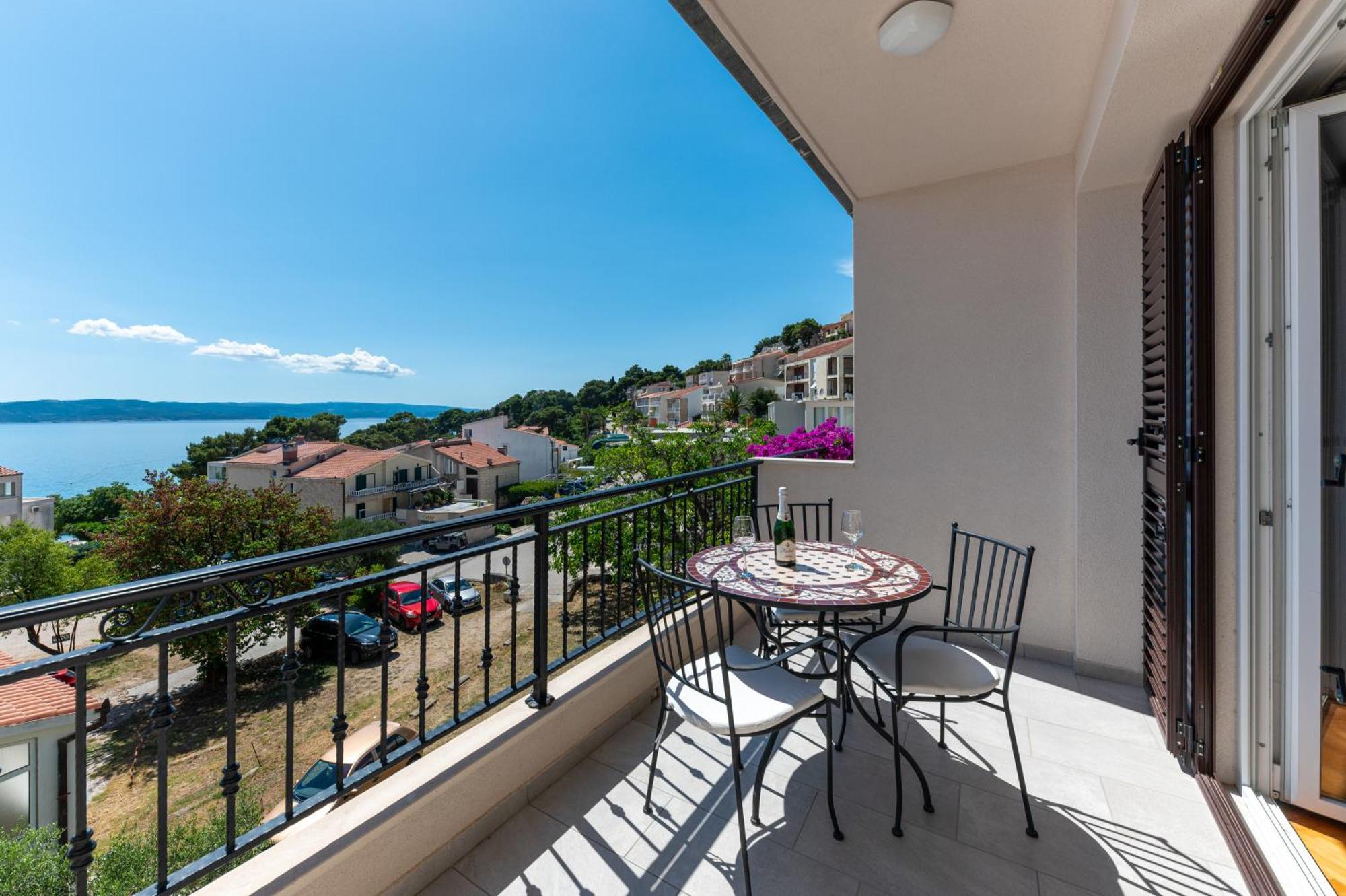 Villa Sokol Brela Bagian luar foto