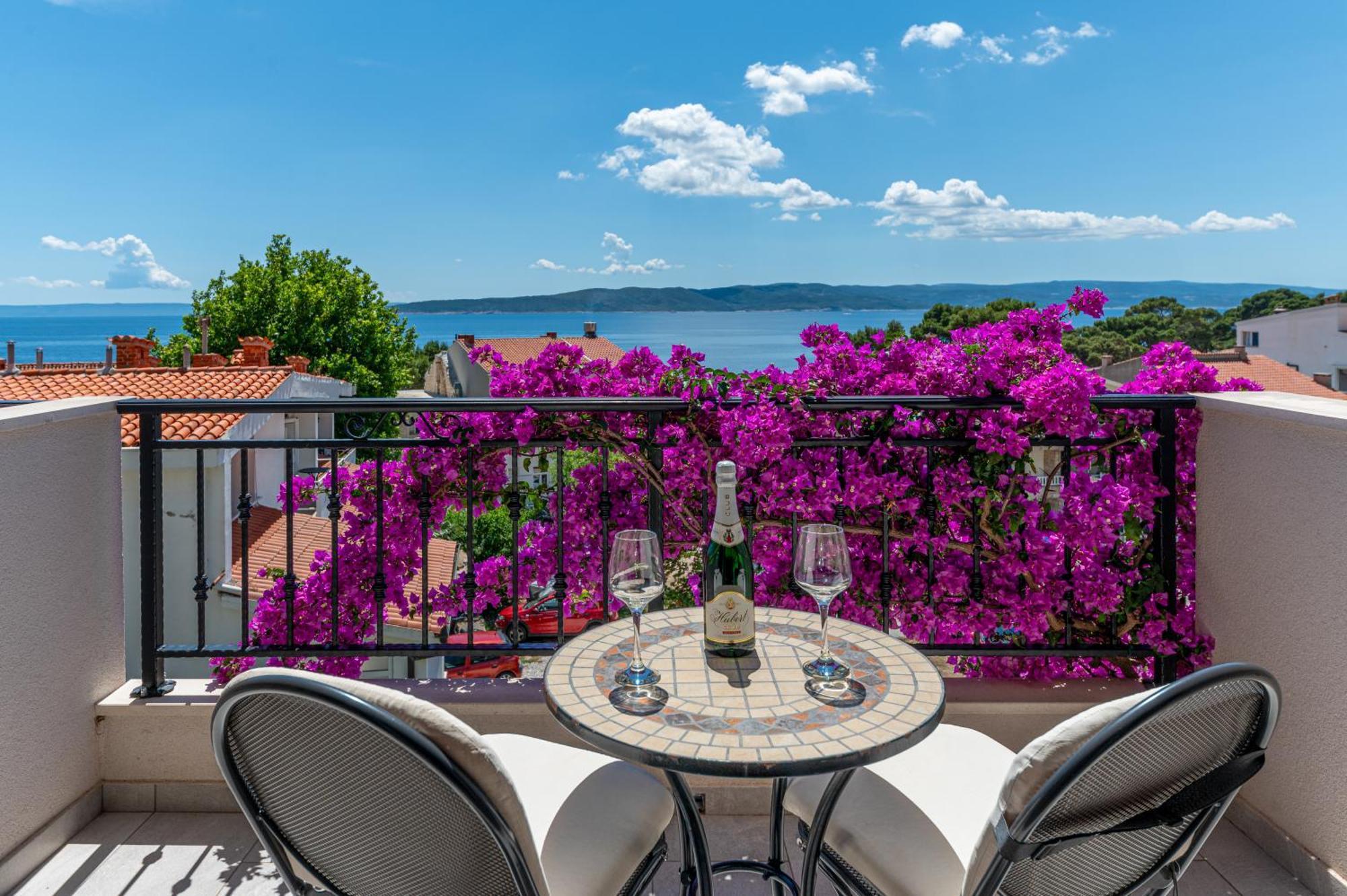 Villa Sokol Brela Bagian luar foto