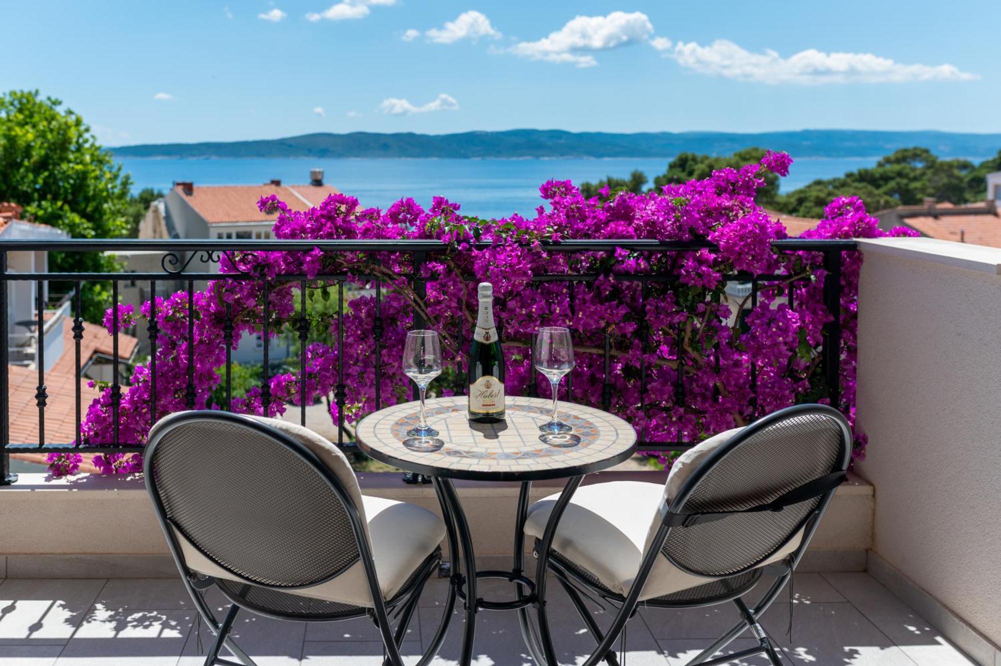 Villa Sokol Brela Bagian luar foto