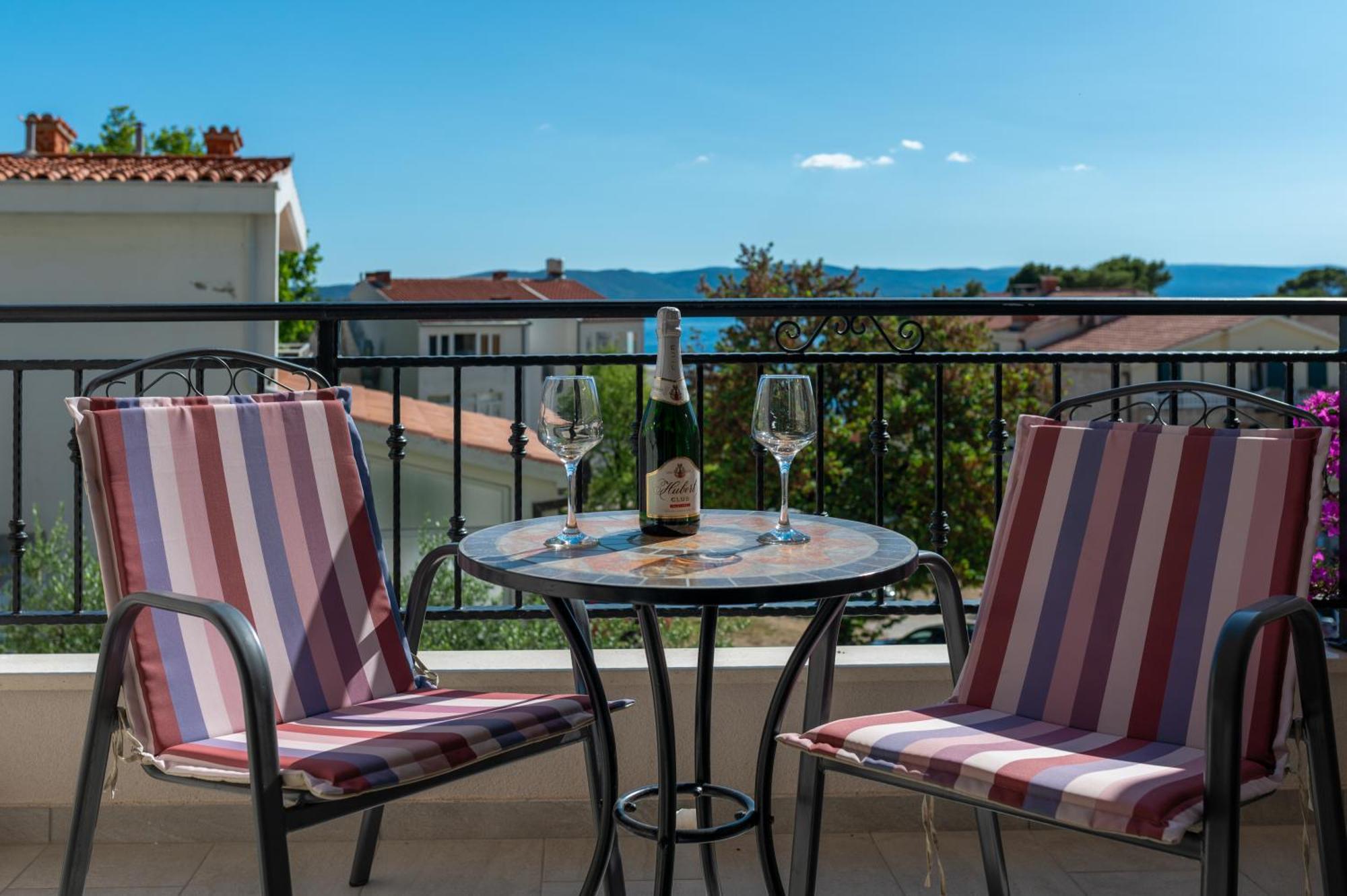 Villa Sokol Brela Bagian luar foto